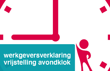 Werkgeversverklaring vrijstelling avondklok