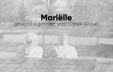 Mariëlle, groepsbegeleider in de zorg bij De Bruggen.